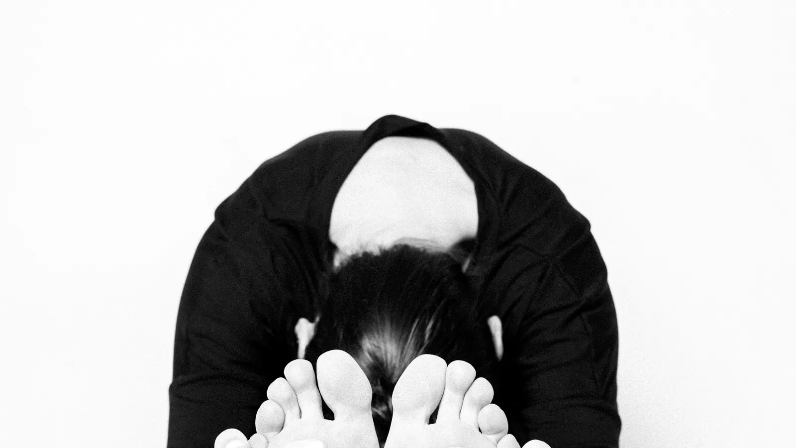 Person doing a stretching exercise